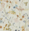 Joha Babymuts - Wol - Off White m. Bloemen - Joha - 50 cm - Babymutsen