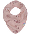 Joha Babyslabbetje - Wol/Bamboe - Roze m. Print - Joha - OneSize - Kwijlsjaaltjes