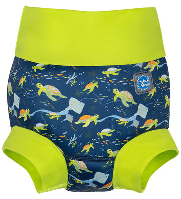 Splash About Zwemluier - Happy Nappy - Turtle Tijd - Splash About - 3-6 mnd - Zwemluiers