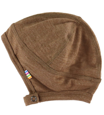 Joha Babymuts - Wol - 2-lag - Warm Bruin - Joha - 37 cm - Babymutsen