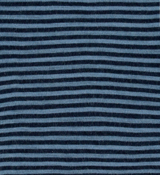 Joha Babymuts - Wol - Blauw m. Strepen - Joha - 48 cm - Babymutsen