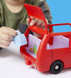 Peppa Pig Speelgoed - 5 Onderdelen - Peppa's BIG Gezinsauto - Gurli Gris - OneSize - Auto´s