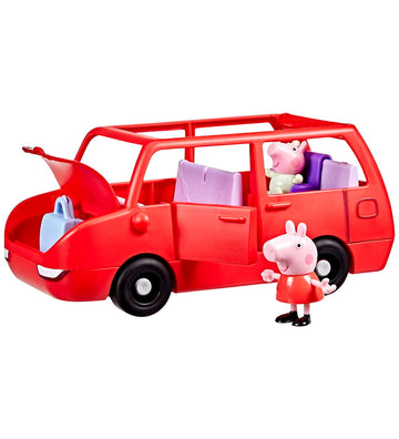 Peppa Pig Speelgoed - 5 Onderdelen - Peppa's BIG Gezinsauto - Gurli Gris - OneSize - Auto´s
