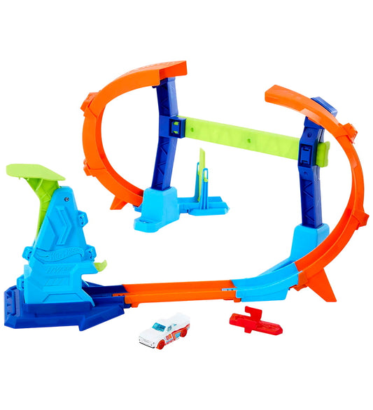 Hot Wheels Racebaan - Stunttracks - Kurkentrekkersprong Champion - Hot Wheels - OneSize - Racebanen