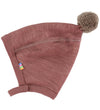Joha Babymuts - Wol/Bamboe - Donker Rose - Joha - 48 cm - Babymutsen