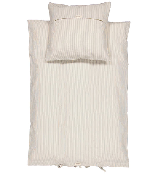 MarMar Beddengoed - Junior - Blue Stone Stripe - MarMar - Julinor - Beddengoed - Junior