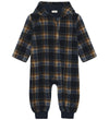 Minymo Fleece Pak - Parijse Nacht M Ruiten - Minymo - 68 - Fleece Pakken