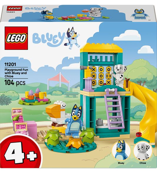 LEGO® Bluey - Plezier op de speelplaats met Bluey en Chloe 11201 - LEGO® - OneSize - Blokken