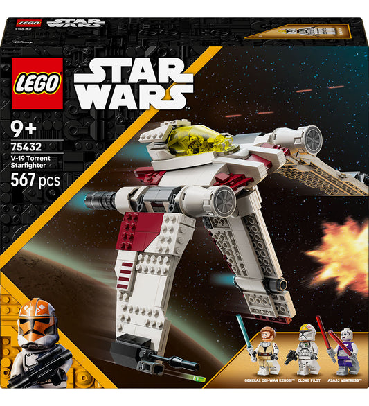 LEGO® Star Wars - V-19 Torrent Starfighter 75432 - 567 Onderdele - LEGO® - OneSize - Blokken