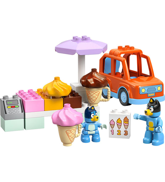 LEGO® DUPLO - Ijs-Excursie met Bluey 10458 - 22 Onderdelen - LEGO® - OneSize - Blokken
