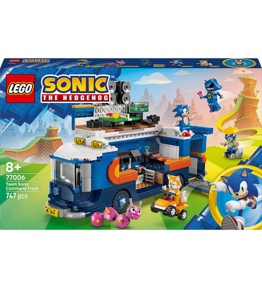 LEGO® Sonic De Egel - Team Sonics Commando Wagon 77006 - 747 - LEGO® - OneSize - Blokken