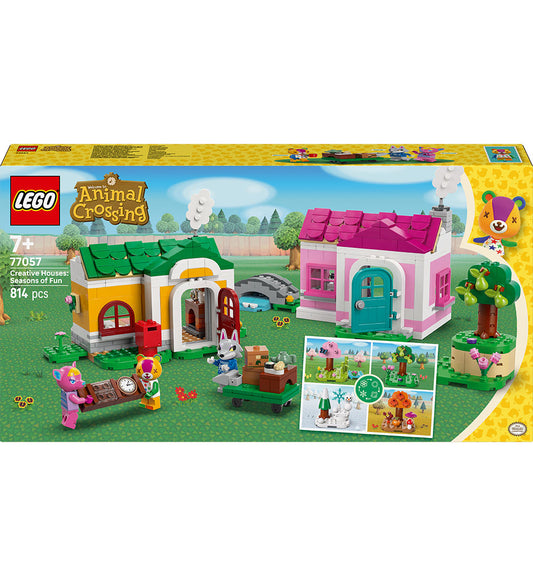 LEGO® Animal Crossing - Creatieve Huizen 77057 - 814 Onderdelen - LEGO® - OneSize - Blokken