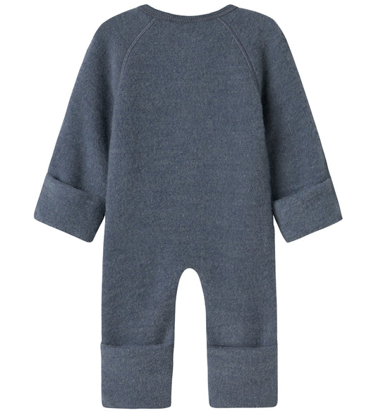 Name It Wagenspak - Wol - NbmWmino - Folkstone Grijs - Name It - 1 jaar (80) - Wagenspakken