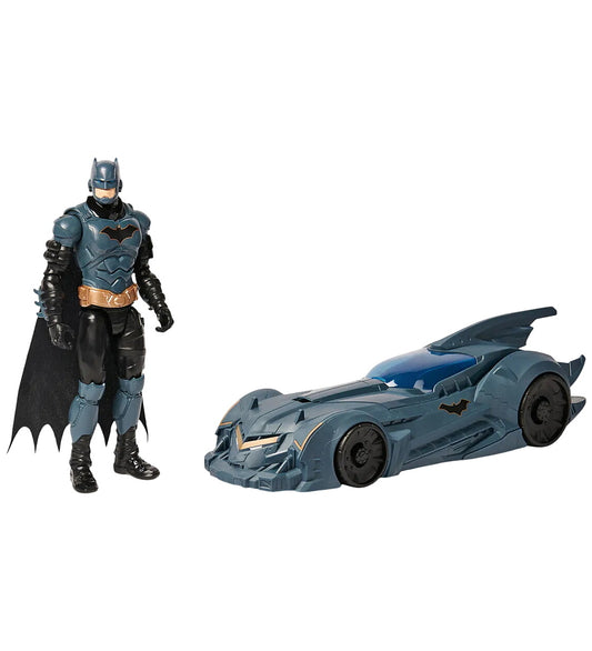 Batman Batmobile m. Figuur - Shadow Guardian - 30/40 cm - Batman - OneSize - Auto´s