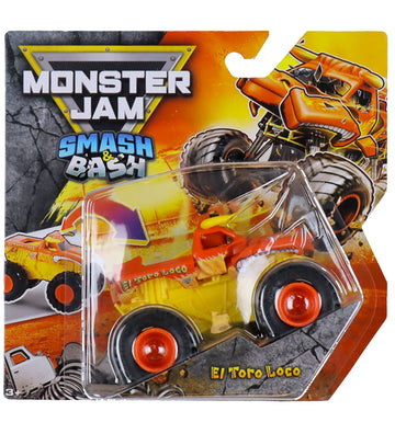 Monster Jam Truck - 1:64 - Smash & Bash - El Toro Loco - Monster Jam - OneSize - Auto´s