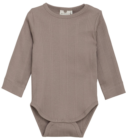 En Fant Romper l/s - Rib - Schimmels - En Fant - 2 jaar (92) - Rompers Lange Mouw