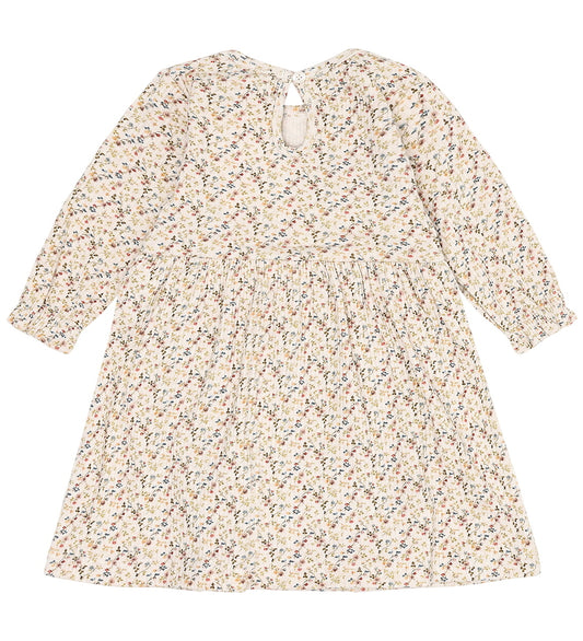 Hust and Claire Body met Rok - Katoen/Modaal - Rib - Kristi - Fl - Hust and Claire - 62 - Rompers Lange Mouw