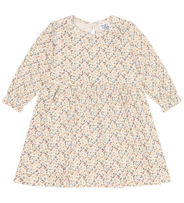 Hust and Claire Body met Rok - Katoen/Modaal - Rib - Kristi - Fl - Hust and Claire - 62 - Rompers Lange Mouw