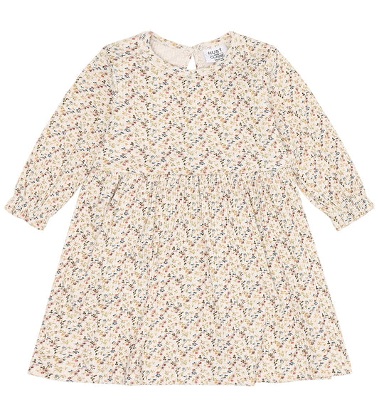 Hust and Claire Body met Rok - Katoen/Modaal - Rib - Kristi - Fl - Hust and Claire - 62 - Rompers Lange Mouw