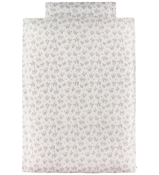 Müsli Beddengoed - Baby - Floral - Conditioner Cream/Walnoot - Müsli - Baby - Beddengoed - Baby