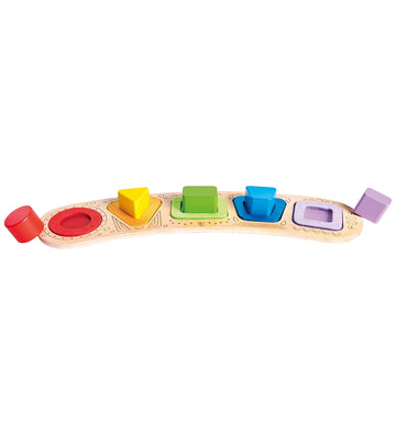 Hape Activiteitenspeelgoed - Peutervormenpuzzel - Hape - OneSize - Activiteitenspeelgoed