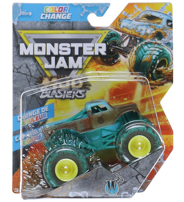 Monster Jam Truck - 1:64 - Kleurverandering - W - Monster Jam - OneSize - Auto´s