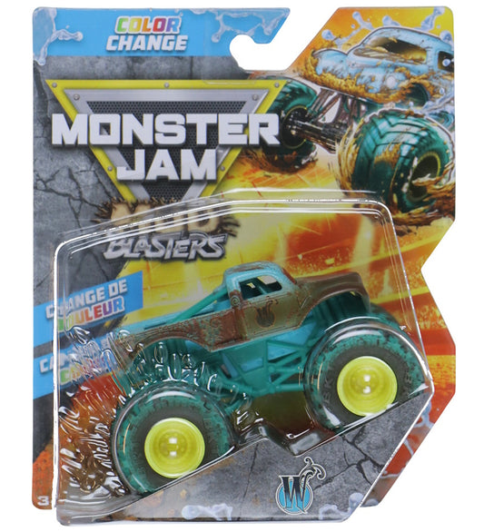 Monster Jam Truck - 1:64 - Kleurverandering - W - Monster Jam - OneSize - Auto´s
