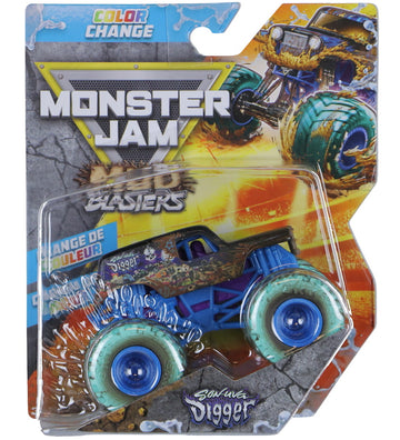 Monster Jam Truck - 1:64 - Kleurverandering - Sonuva Digger - Monster Jam - OneSize - Auto´s