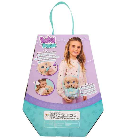 Baby Paws Interactief Knuffel - Labrador - 22,5 cm - Baby Paws - OneSize - Knuffels