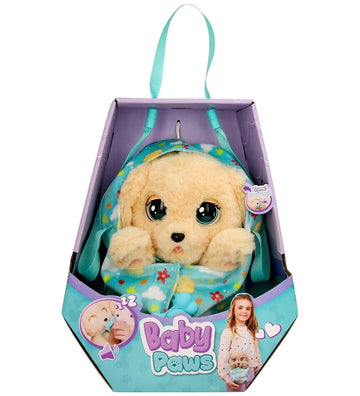 Baby Paws Interactief Knuffel - Labrador - 22,5 cm - Baby Paws - OneSize - Knuffels