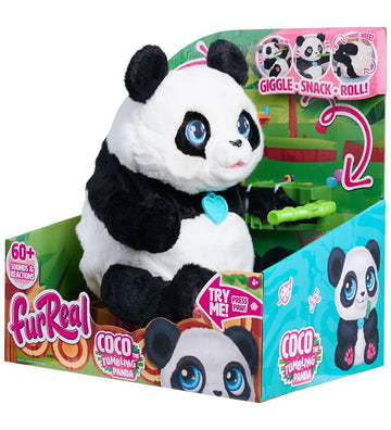 FurReal Interactief Knuffel - Coco De tuimelende panda - FurReal - OneSize - Knuffels