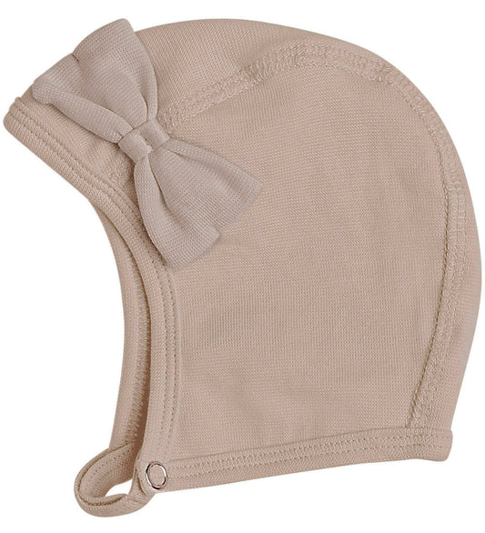 Racing Kids Babymuts - Rose Paddenstoel m. Vlinderdas - Racing Kids - 56 - Babymutsen