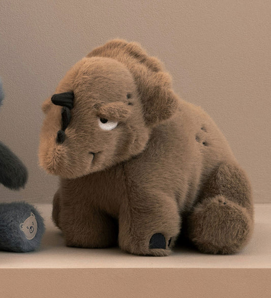 Liewood Knuffel - Berto Tricera Dino - 30 cm - Dune - Liewood - OneSize - Knuffels