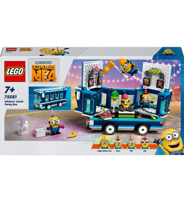 LEGO® Minions - Minions feestbus 75581 - 379 Onderdelen - LEGO® - OneSize - Blokken