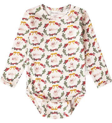 That's Mine Romper l/s - Ellis - Kerstkrans - Thats Mine - 74 - Rompers Lange Mouw