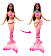 Barbie Pop - 30 cm - Blooming Magisch Black Mermaid - Barbie - OneSize - Poppen
