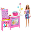 Barbie Pop - 30 cm - Mysteries Cotton Candy & Games Speelset - Barbie - OneSize - Poppen