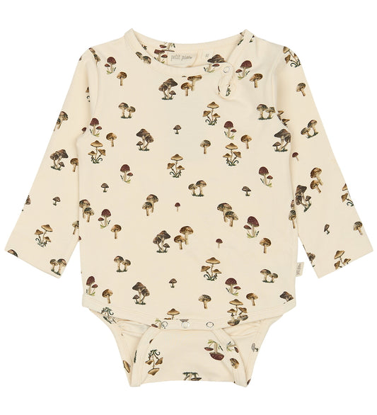 Petit Piao Romper l/s - Schimmels - Petit Piao - 1 jaar (80) - Rompers Lange Mouw