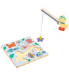 Djeco Magnetisch speelgoed - Puzzel & Fish Bariolo - 9 Bakstenen - Djeco - OneSize - Magnetisch speelgoed