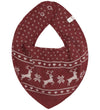 Pippi Babyslabbetje - Puntig - 3-pack - Nieuw Maroon - Pippi Baby - OneSize - Kwijlsjaaltjes