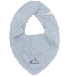 Pippi Babyslabbetje - Puntig - 3-pack - Dark Denim - Pippi Baby - OneSize - Kwijlsjaaltjes