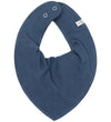 Pippi Babyslabbetje - Puntig - 3-pack - Dark Denim - Pippi Baby - OneSize - Kwijlsjaaltjes