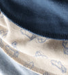 Pippi Babyslabbetje - Puntig - 3-pack - Dark Denim - Pippi Baby - OneSize - Kwijlsjaaltjes