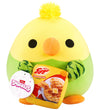 Snackles Knuffel - 20 cm - Papegaai Bliss m. Eggo Wafels - SNACKLES - OneSize - Knuffels
