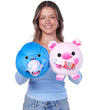 Snackles Knuffel - 20 cm - Papegaaivis Olivia m. Baskin Robbins - SNACKLES - OneSize - Knuffels