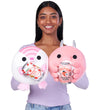 Snackles Knuffel - 20 cm - Zee-egel Millie m. Ollypop - SNACKLES - OneSize - Knuffels