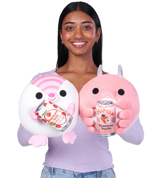 Snackles Knuffel - 20 cm - Zee-egel Millie m. Ollypop - SNACKLES - OneSize - Knuffels