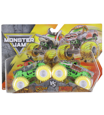 Monster Jam Truck - 1:64 - 2-pack - Piratenvloek vs. Zombie - Monster Jam - OneSize - Auto´s