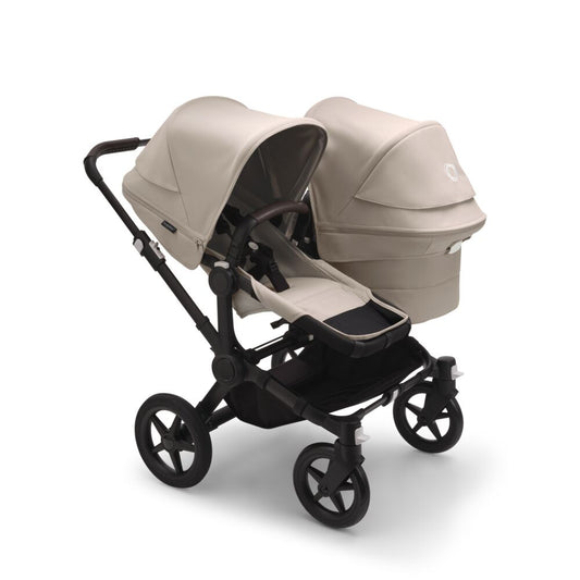 Bugaboo Donkey5 Duo Kinderwagen – Black/Desert Taupe