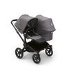 Bugaboo Donkey5 Duo Kinderwagen – Black/Grey Melange